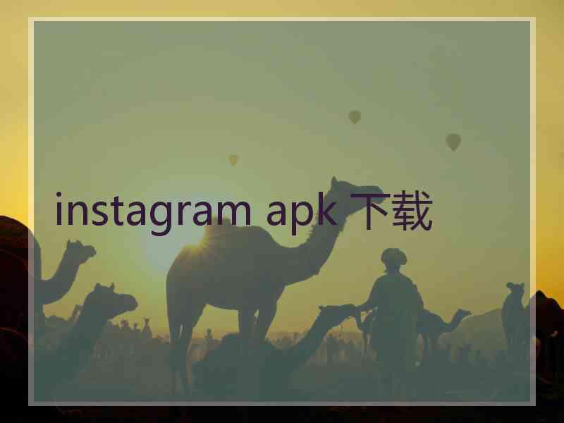 instagram apk 下载